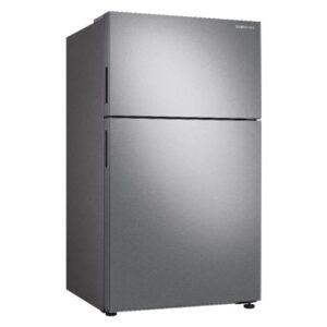 Samsung 28 Inch Wide 15.6 Cu. Ft. Energy Star Certified Top Freezer Refrigerator with LED Lighting