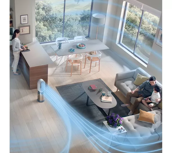 DYSON HP09 Hot+Cool™ Formaldehyde Purifying Heater – Gold - Image 2