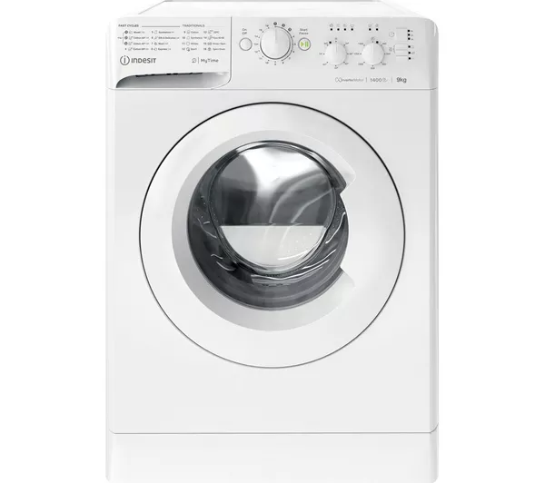 INDESIT MTWC 91495 W UK N 9 kg 1400 Spin Washing Machine - White - Image 2