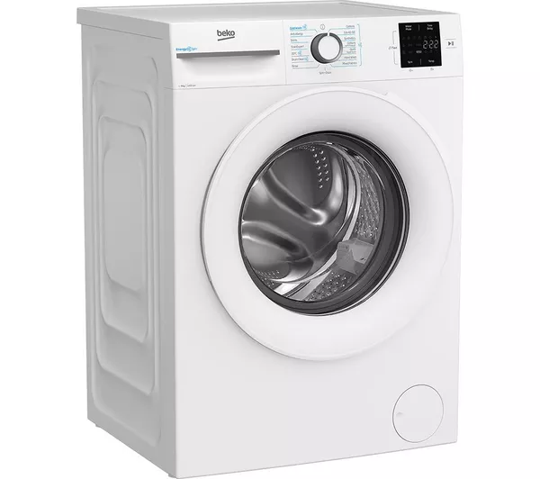 Beko EnergySpin™ BM3WT3941W 9kg Washing Machine with 1400 rpm - White - A Rated - Image 2