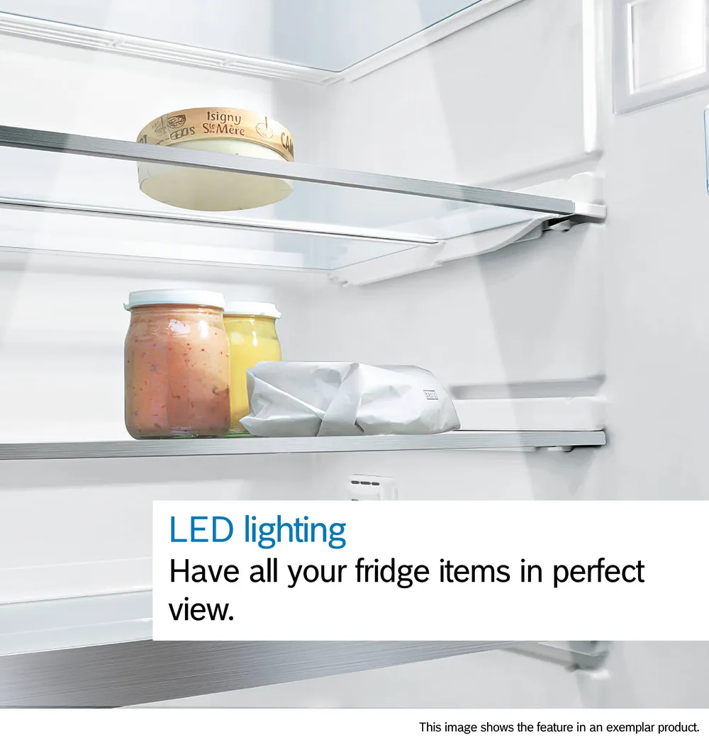 BOSCH KGE49AICAG 70/30 Fridge Freezer - Inox - Image 2