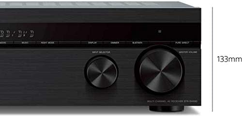 Sony STRDH590 5.2 Channel Surround Sound Home Theater Receiver: 4K HDR AV Receiver with Bluetooth, Black - Image 2
