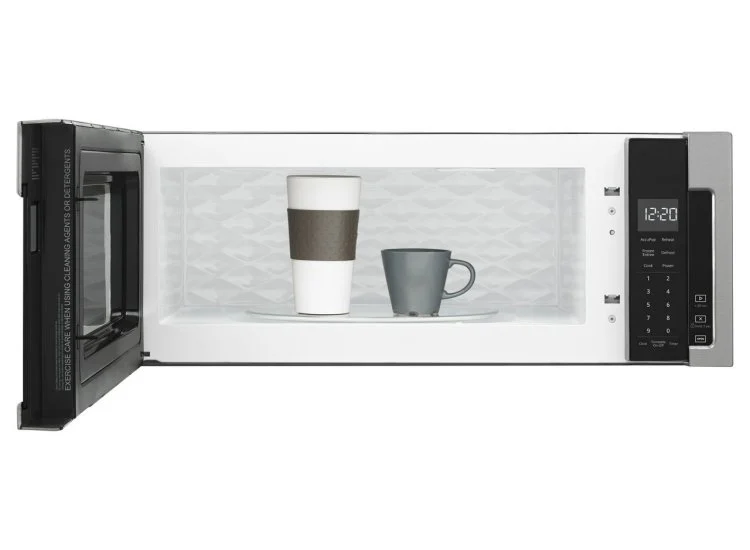 Whirlpool 30" 1.1 Cu. Ft. Over-the-Range Microwave with 10 Power Levels & 400 CFM - Heritage Stainless Steel - Image 4