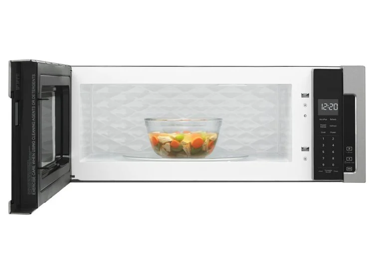 Whirlpool 30" 1.1 Cu. Ft. Over-the-Range Microwave with 10 Power Levels & 400 CFM - Heritage Stainless Steel - Image 5