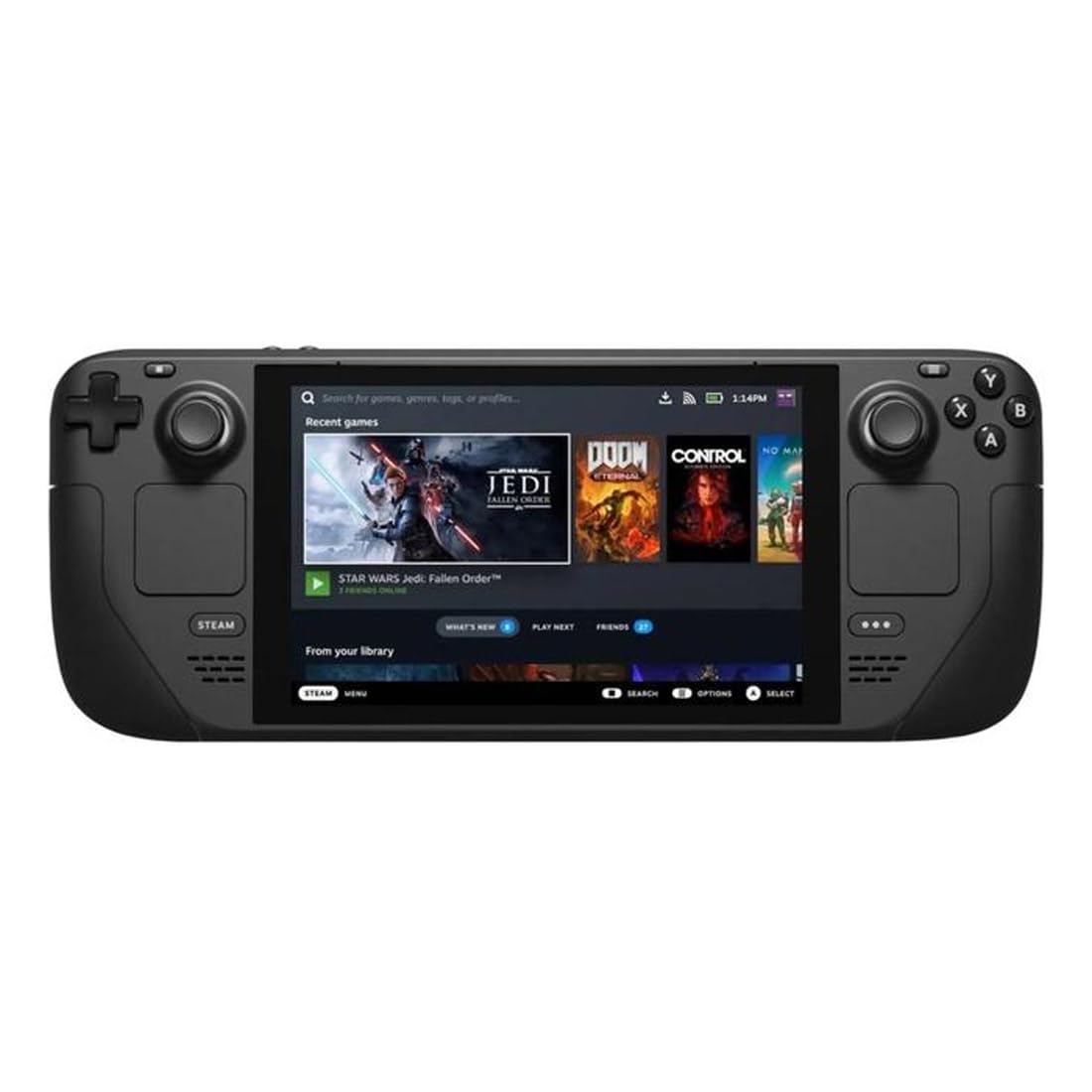 VALVE Steam Deck OLED 512GB SSD + 16GB RAM (International Version) - 7.4"" inch, 90Hz, 1280 x 800px, SteamOS 3.0, Handheld Gaming Console, Black