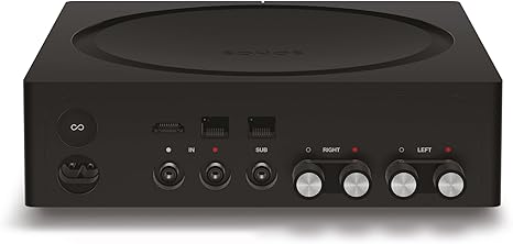 Sonos Amp 250W 2.1-Ch Class D Wi-Fi Amplifier - Black - Image 3