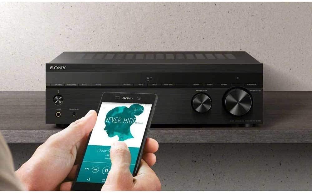 Sony STRDH590 5.2 Channel Surround Sound Home Theater Receiver: 4K HDR AV Receiver with Bluetooth, Black - Image 6