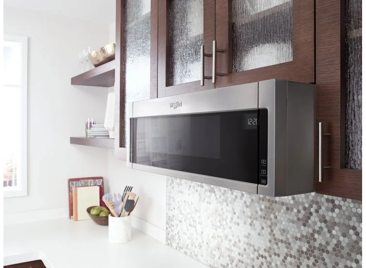 Whirlpool 30" 1.1 Cu. Ft. Over-the-Range Microwave with 10 Power Levels & 400 CFM - Heritage Stainless Steel - Image 7