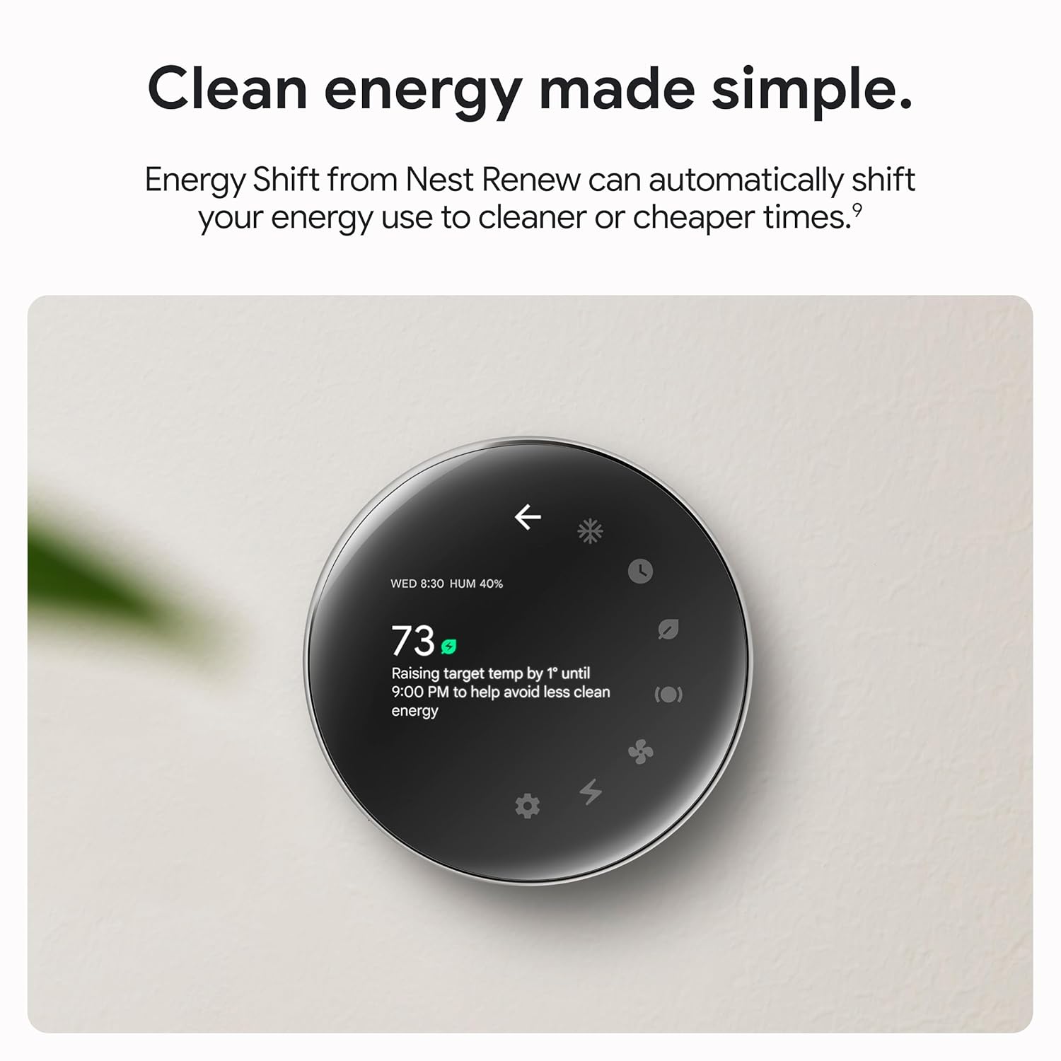 Google Nest Learning Thermostat (4th Gen) with Nest Temperature Sensor (2nd Gen) - Image 6