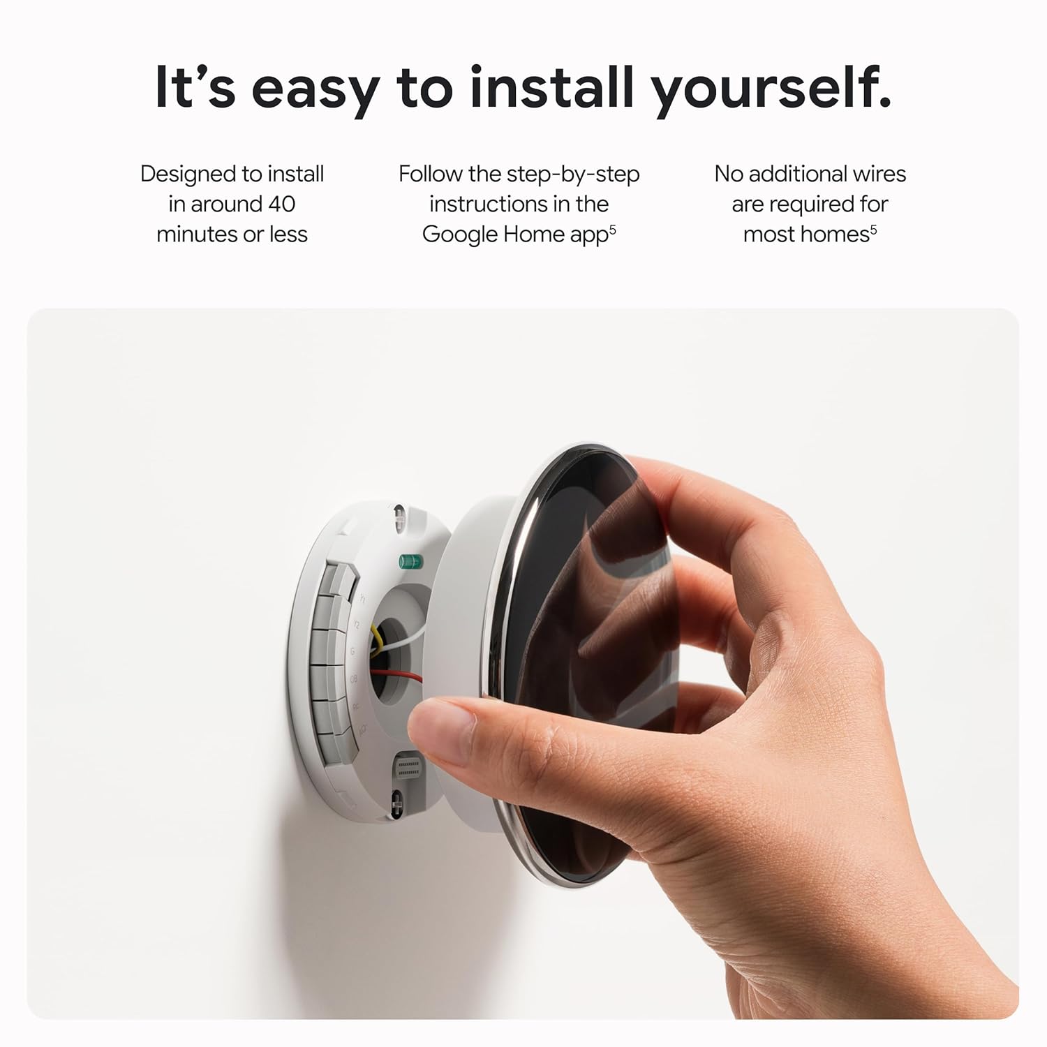 Google Nest Learning Thermostat (4th Gen) with Nest Temperature Sensor (2nd Gen) - Image 9
