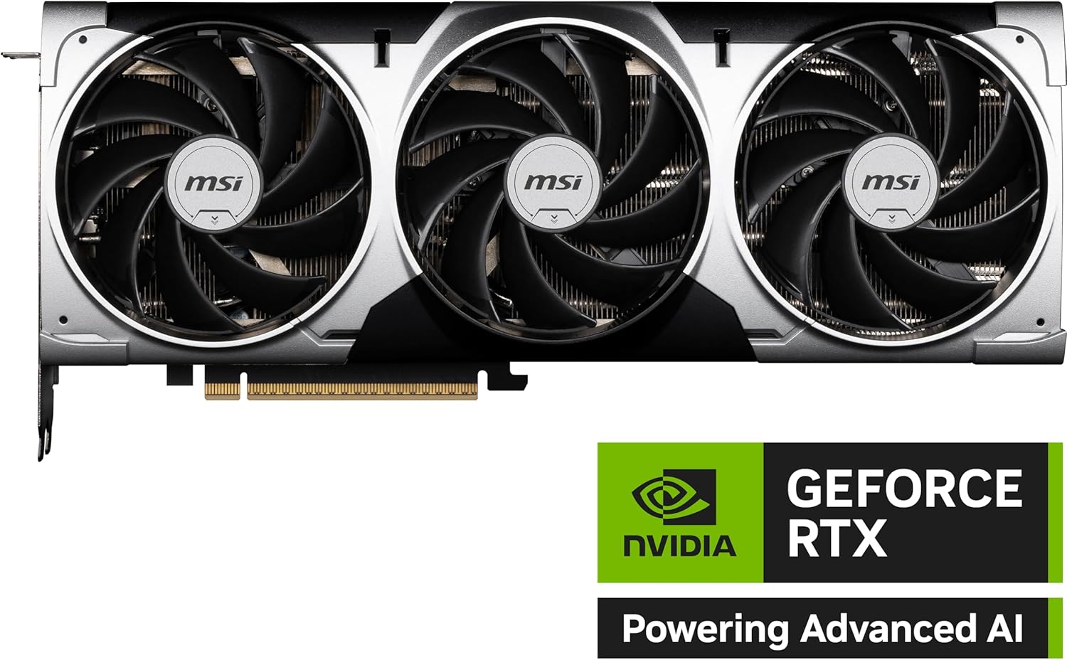 MSI Gaming RTX 5070 Ti 16G Ventus 3X OC Graphics Card (16GB GDDR7, 256-bit, Extreme Performance: 2497 MHz, DisplayPort x 3 2.1a, HDMI 2.1b, NVIDIA Blackwell Architecture) - Image 4