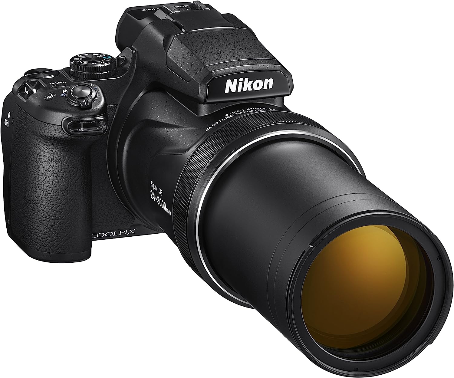 Nikon COOLPIX P1000 – Superzoom Digital Camera | 125x Optical Zoom (24–3000mm), 16MP Sensor, 4K UHD Video, Dual Detect VR, Wi-Fi & Bluetooth – Black (VQA060EA), Brand New - Image 4