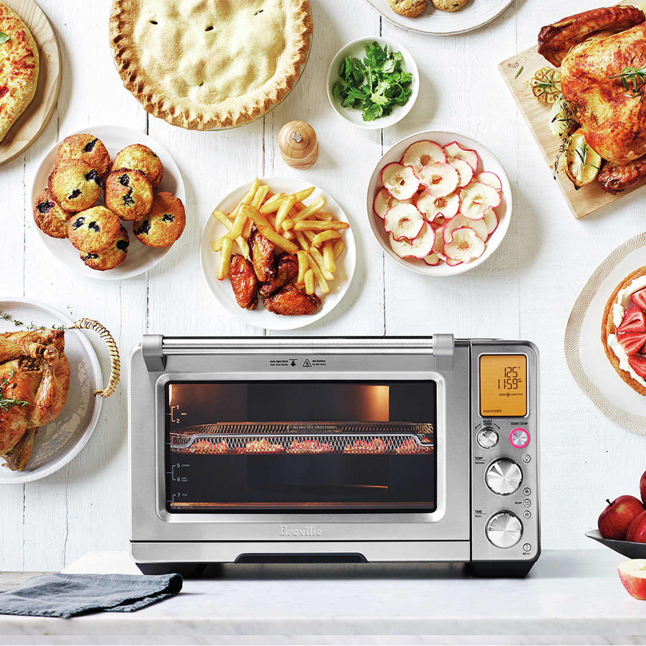 Breville Smart Toaster Oven with Air Fryer Pro - Brushed Stainless Steel - Image 2