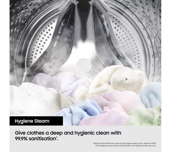 SAMSUNG Series 5 ecobubble WD80TA046BE/EU 8 kg Washer Dryer - White - Image 5