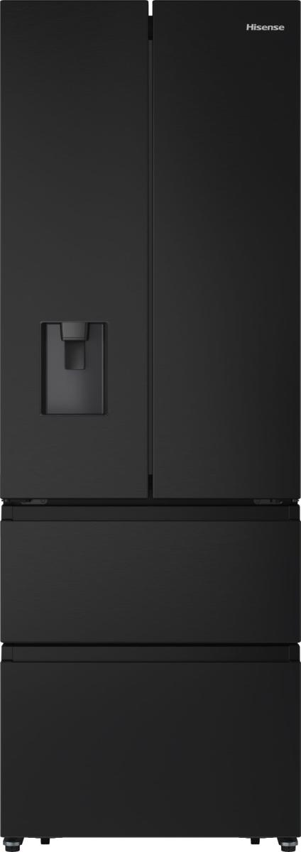 HISENSE PureFlat Slim RF632N4WFE Fridge Freezer - Black Stainless Steel - Image 3