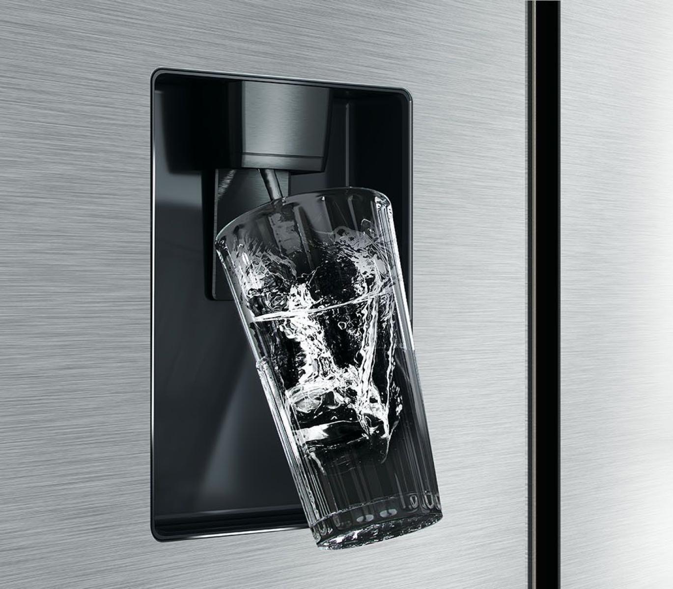 HISENSE PureFlat Slim RF632N4WFE Fridge Freezer - Black Stainless Steel - Image 5