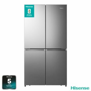 HISENSE PureFlat RQ758N4SASE Smart Fridge Freezer – Stainless Steel