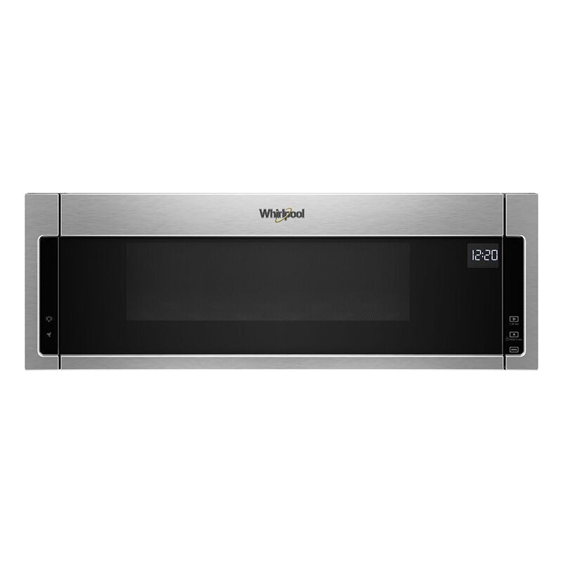 Whirlpool 30" 1.1 Cu. Ft. Over-the-Range Microwave with 10 Power Levels & 400 CFM - Heritage Stainless Steel