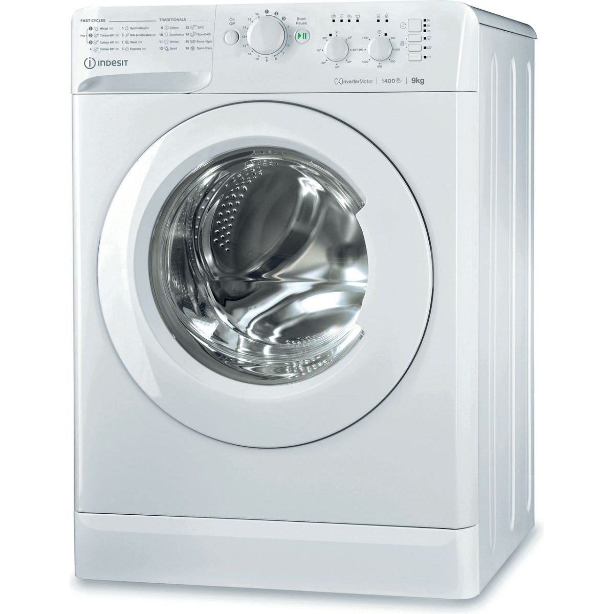 INDESIT MTWC 91495 W UK N 9 kg 1400 Spin Washing Machine - White
