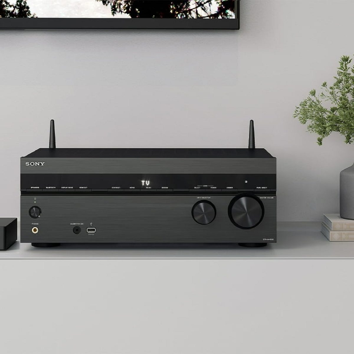 Sony STR-AN1000 7.2 CH Surround Sound Home Theater 8K A/V Receiver: Dolby Atmos, DTS:X, Digital Cinema Auto Calibration IX, Bluetooth, WiFi, Google Chromecast, Spotify connect, Apple AirPlay, HDMI 2.1