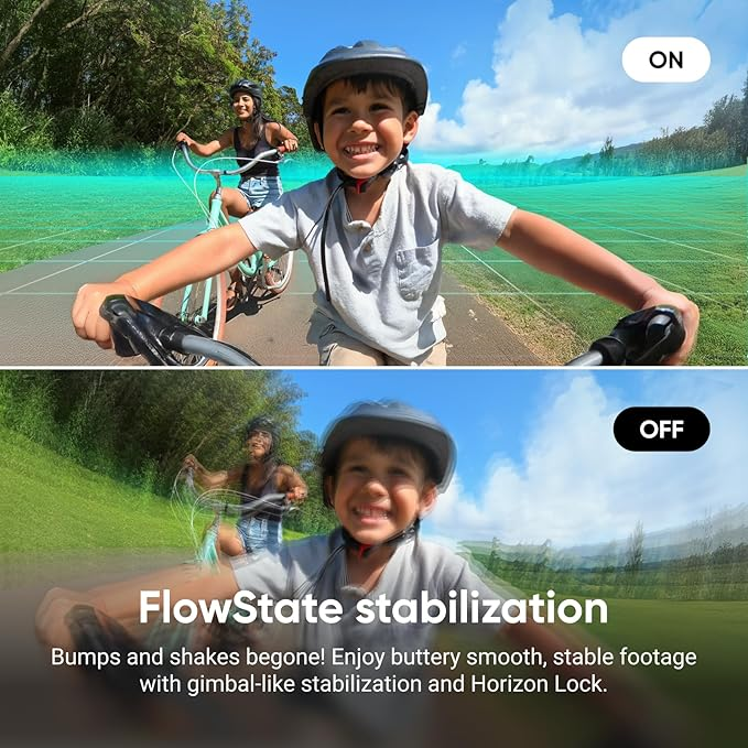 Insta360 GO 3S 128GB - 4K Tiny Portable Vlogging Camera, Hands-Free POVs, Mount Anywhere, Stabilization, 140 Min Battery Life, 10m Waterproof, AI Editing, Black, For Vlog, Travel - Image 5