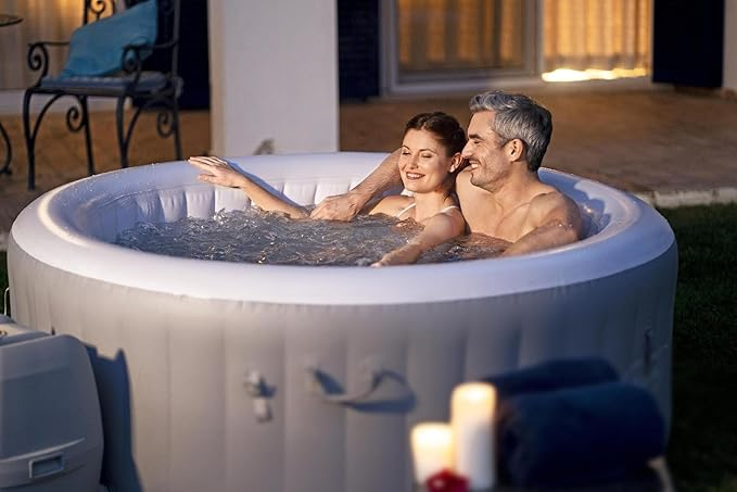 Lay-Z-Spa St Lucia AirJet™ Inflatable Hot Tub (2–4 Person), New - Image 4