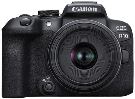 Canon EOS R10 Mirrorless Camera with RF-S 18-45mm Lens Kit - Image 2