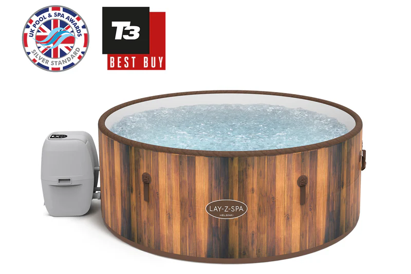 Lay-Z-Spa Helsinki AirJet Plus™ Hot Tub with Wi-Fi, Brand New - Image 3
