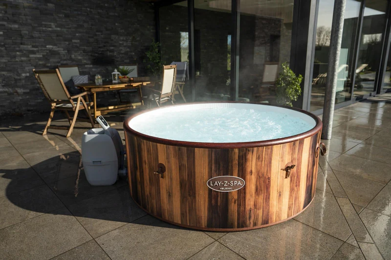 Lay-Z-Spa Helsinki AirJet Plus™ Hot Tub with Wi-Fi, Brand New - Image 5