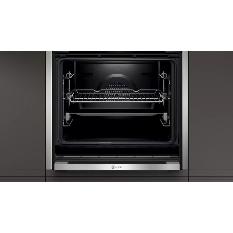 NEFF B57CR23N0B N70 Slide&Hide® Pyrolytic Single Oven – 71L, Brand New - Image 2