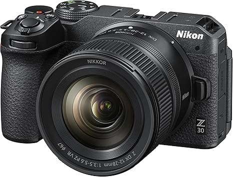 Nikon Z30 Mirrorless Camera with Z DX 12–28mm f/3.5–5.6 PZ VR Lens Bundle, Brand New - Image 2