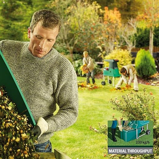 Bosch Garden Shredder AXT 25 TC (2500 W, Plunger for Trimmed Material, 53-Litre Collection Box, Material Throughput: 230 kg/h, Max. Cutting Capacity: Dia. 45 mm, in Carton Packaging), Brand New - Image 6