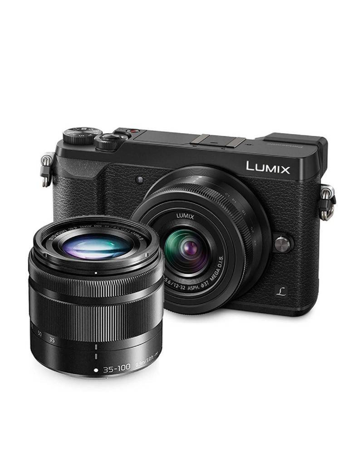 Panasonic Lumix GX80 (GX85) Mirrorless Camera – Dual Lens Kit (12–32mm + 35–100mm)