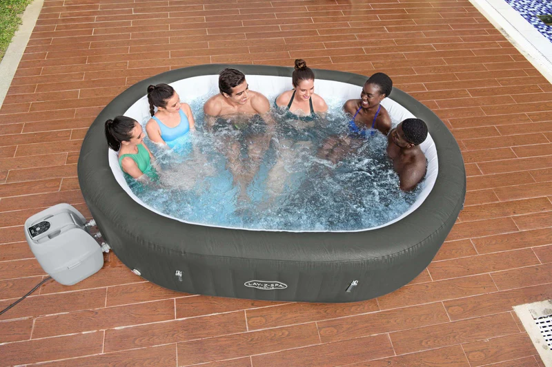 Lay-Z-Spa Mauritius AirJet™ Inflatable Hot Tub (5–7 Person), Brand New - Image 3