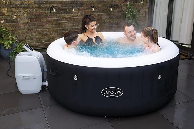 Lay-Z-Spa Miami AirJet™ Inflatable Hot Tub (2–4 Person), Brand New - Image 2