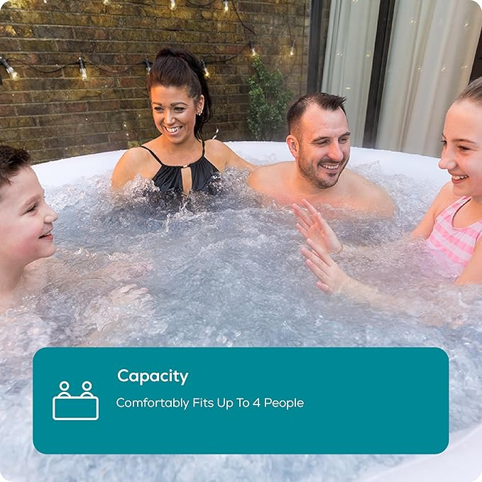 Lay-Z-Spa Miami AirJet™ Inflatable Hot Tub (2–4 Person), Brand New - Image 5