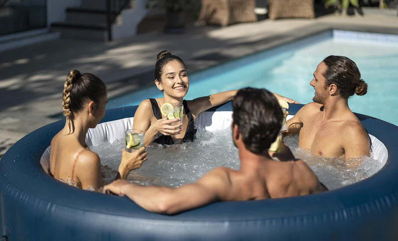 Lay-Z-Spa Milan AirJet Plus™ Hot Tub, Brand New - Image 3