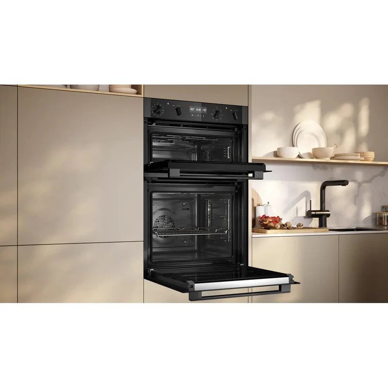 Neff U2ACH7AG7B N50 Built-In Electric Double Oven – Graphite Grey 105 L, Brand New - Image 2