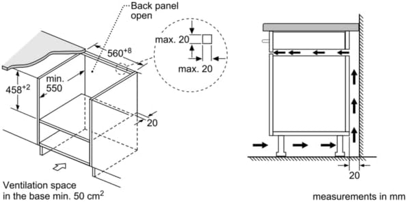 Neff N50 C1AMG84G0B Built-In Combination Microwave Oven – 44 L, Brand New - Image 5